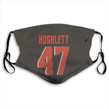 2021-22 Charley Hughlett Cleveland Browns Player Issued Locker Nameplate #47