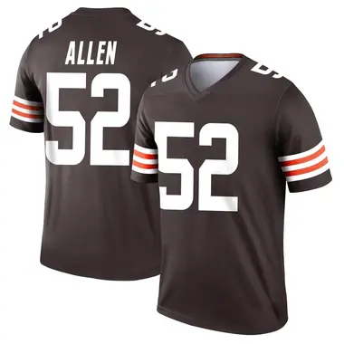 Men's Nike Cleveland Browns Brian Allen Jersey - Brown Legend