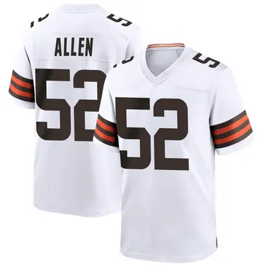 Men's Nike Cleveland Browns Brian Allen Jersey - White Game