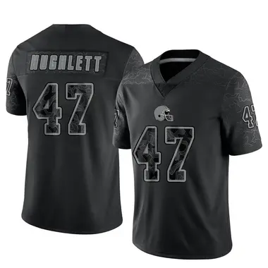 White Men's Charley Hughlett Cleveland Browns Elite Vapor Jersey