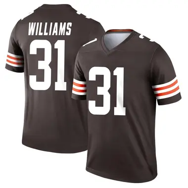 Men's Nike Cleveland Browns Chase Williams Jersey - Brown Legend