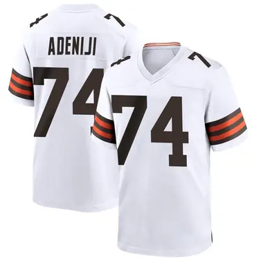 Men's Nike Cleveland Browns Hakeem Adeniji Jersey - White Game