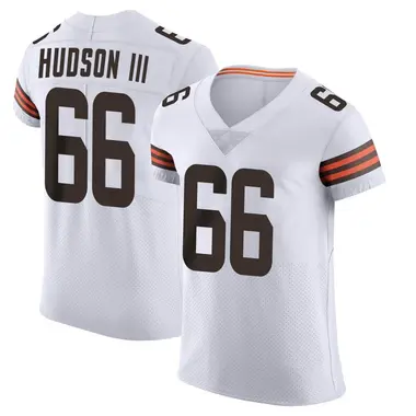 White Youth James Hudson III Cleveland Browns Game Jersey