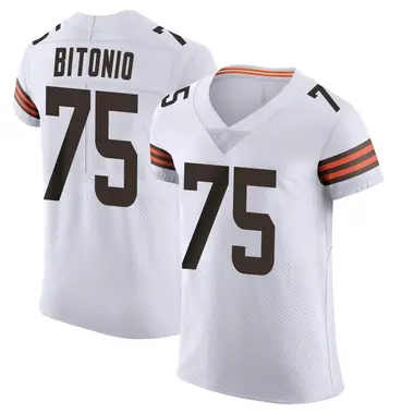 Joel Bitonio 75 Cleveland Browns Pro Bowl 2023 Patch Men Jersey - White -  Bluefink