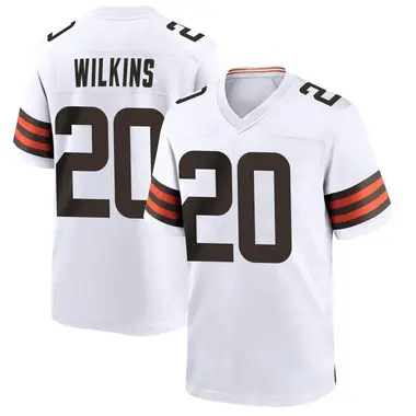 Men's Nike Cleveland Browns Jordan Wilkins Jersey - White Game