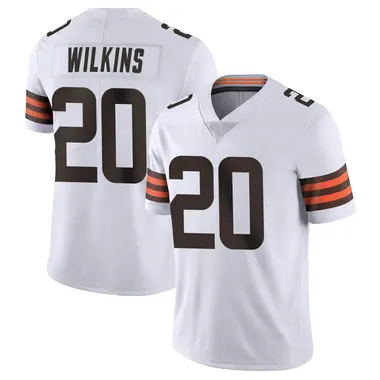 Men's Nike Cleveland Browns Jordan Wilkins Vapor Untouchable Jersey - White Limited