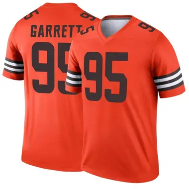 Elite Men's Myles Garrett Orange Alternate Jersey - #95 Football Cleveland  Browns Drift Fashion Size 40/M