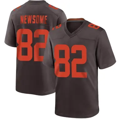 Men's Nike Cleveland Browns Ozzie Newsome Alternate Jersey - Brown Game