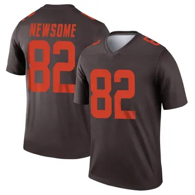 Men's Nike Cleveland Browns Ozzie Newsome Alternate Jersey - Brown Legend