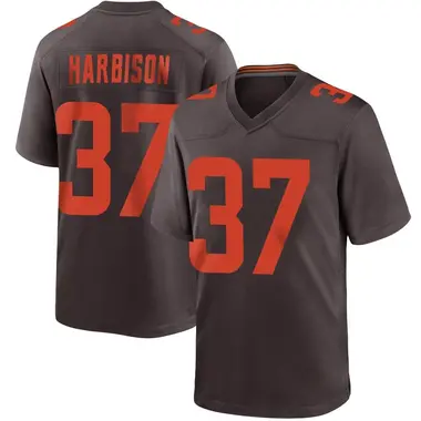 Men's Nike Cleveland Browns Tre Harbison Alternate Jersey - Brown Game