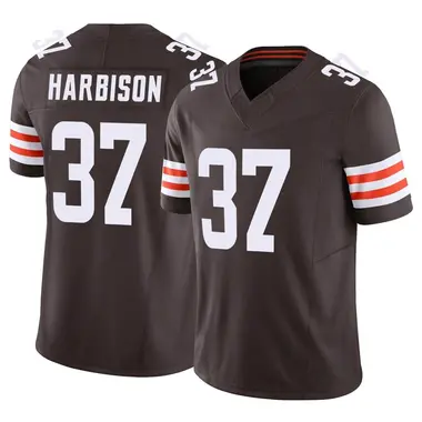 Men's Nike Cleveland Browns Tre Harbison Vapor F.U.S.E. Jersey - Brown Limited