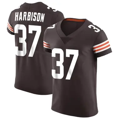 Men's Nike Cleveland Browns Tre Harbison Vapor Jersey - Brown Elite