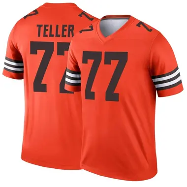 NFL Auction  Crucial Catch - Browns Wyatt Teller Game Worn Jersey  (10/9/22) Size 46