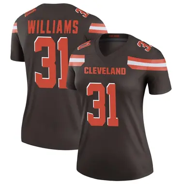 Women's Nike Cleveland Browns Chase Williams Jersey - Brown Legend