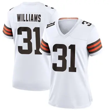 Women's Nike Cleveland Browns Chase Williams Jersey - White Game