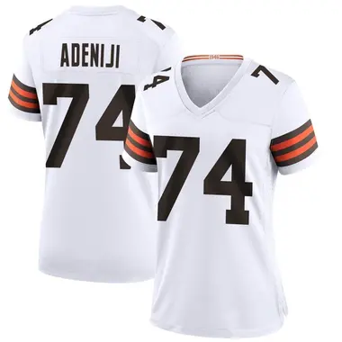 Women's Nike Cleveland Browns Hakeem Adeniji Jersey - White Game