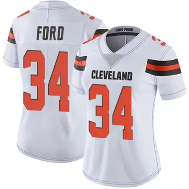 Top-selling Item] Cleveland Browns Jerome Ford 34 White Vapor Limited 3D  Unisex Jersey