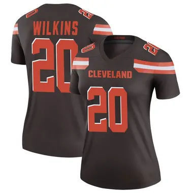 Women's Nike Cleveland Browns Jordan Wilkins Jersey - Brown Legend