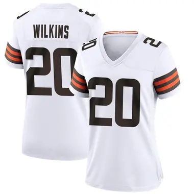 Women's Nike Cleveland Browns Jordan Wilkins Jersey - White Game