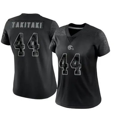 Sione Takitaki Jersey  Cleveland Browns Sione Takitaki for Men, Women,  Kids - Cleveland Browns Fans Jerseys