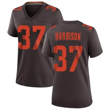 Women's Nike Cleveland Browns Tre Harbison Alternate Jersey - Brown Game