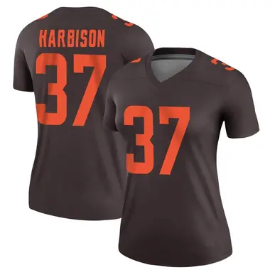 Women's Nike Cleveland Browns Tre Harbison Alternate Jersey - Brown Legend