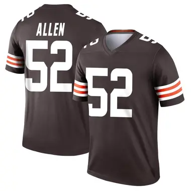 Youth Nike Cleveland Browns Brian Allen Jersey - Brown Legend