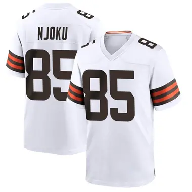 Game Men's David Njoku Brown Home Jersey - #85 Football Cleveland Browns  Size 40/M