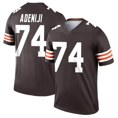 Youth Nike Cleveland Browns Hakeem Adeniji Jersey - Brown Legend