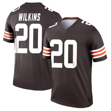 Youth Nike Cleveland Browns Jordan Wilkins Jersey - Brown Legend